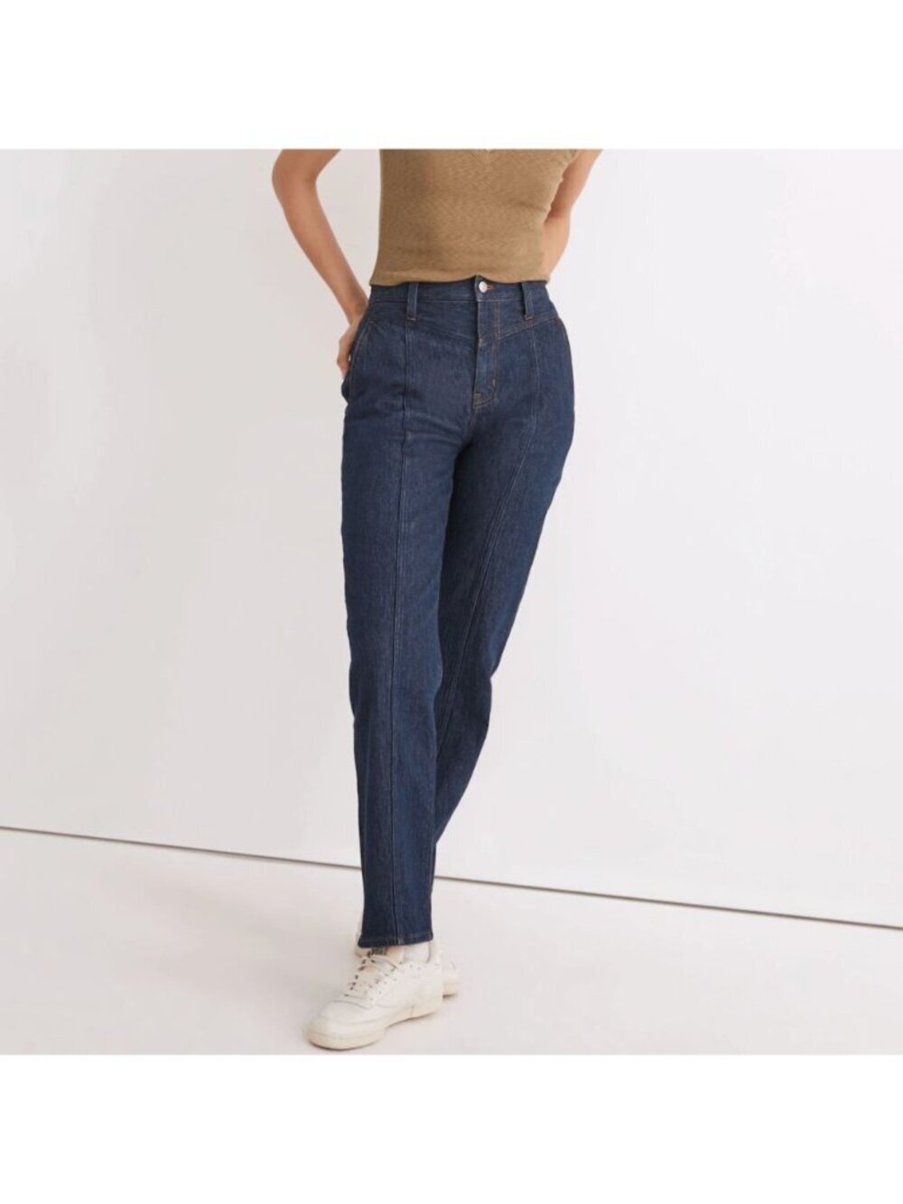 Madewell Perfect Vintage Straight Jean Women’s 29 High Rise Dark Wash Denim